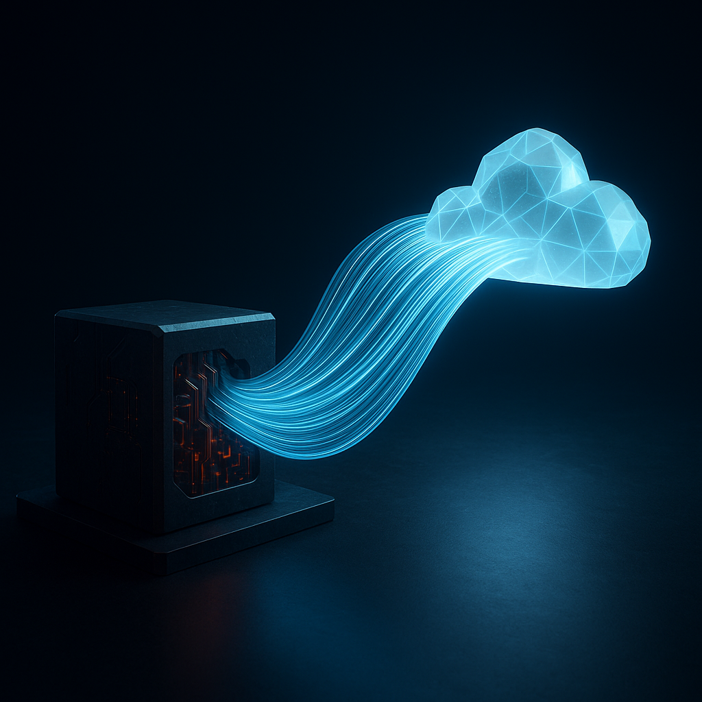 Diagram showing successful cloud migration architecture