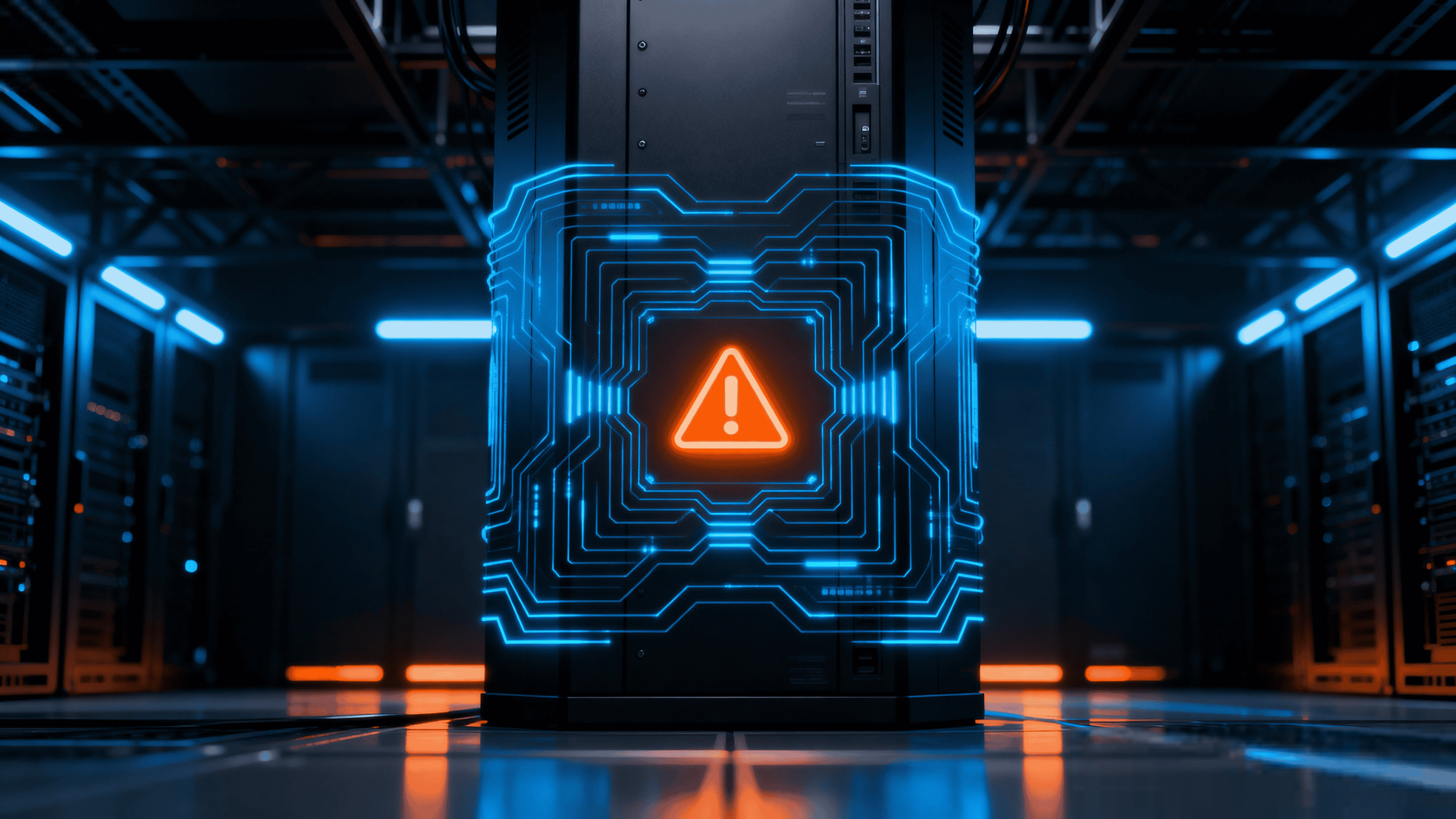 Abstract representation of secure network infrastructure
