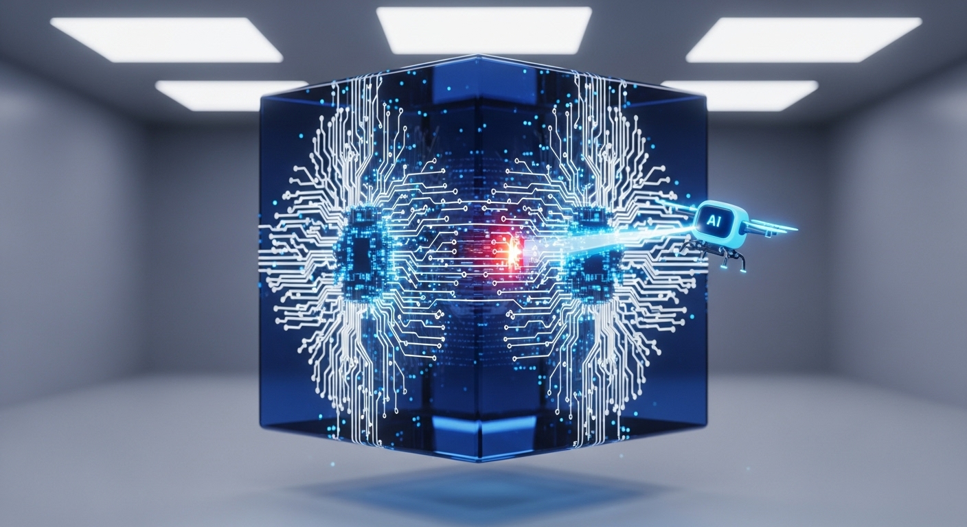 Abstract representation of secure network infrastructure